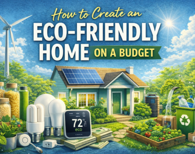 How to Create an Eco-Friendly Home on a Budget