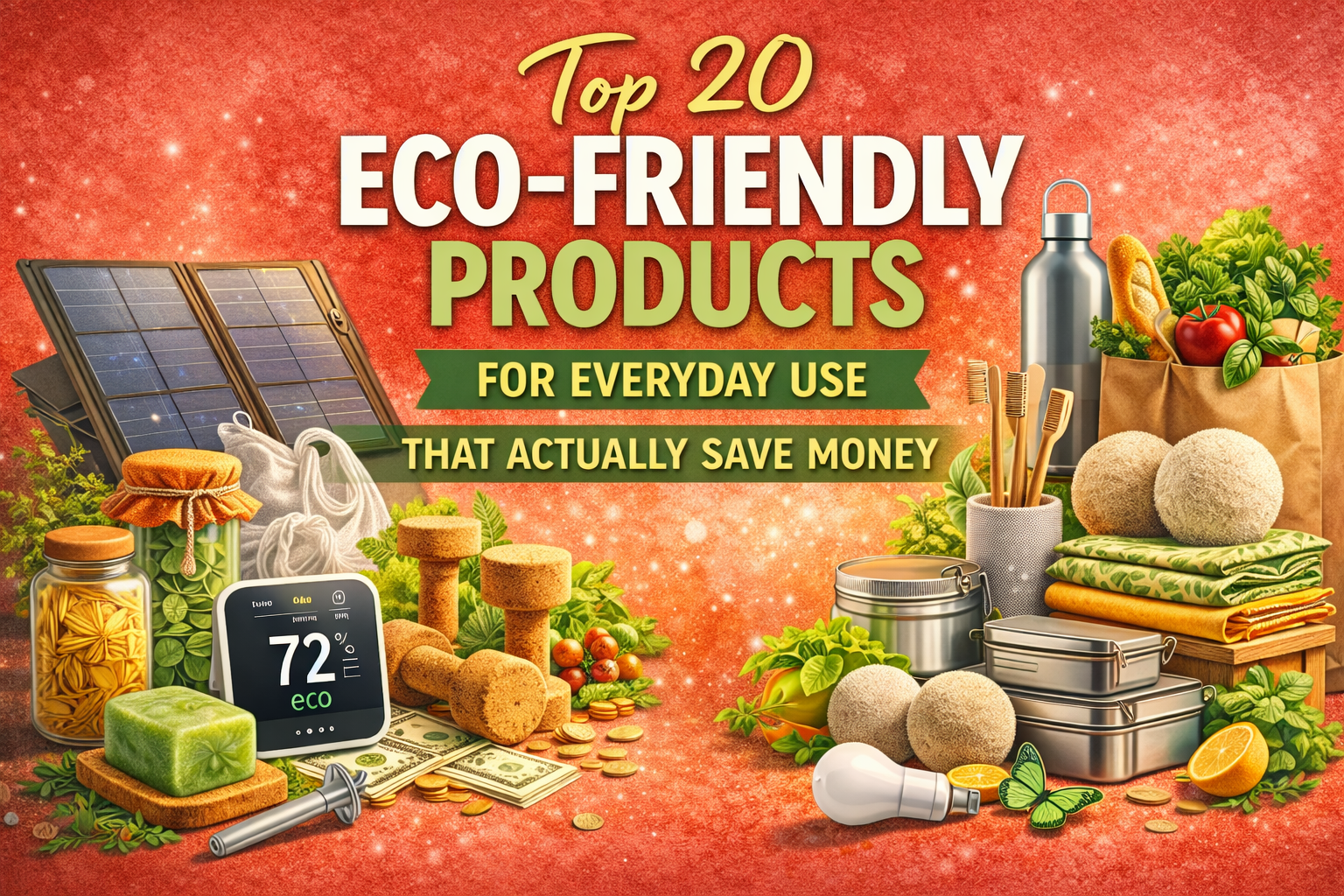Top 20 Eco-Friendly Products for Everyday Use That Actually Save Money Top 20 Eco-Friendly Products for Everyday Use That Actually Save Money